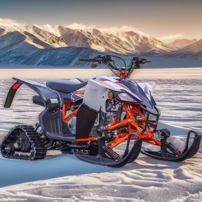 125CC Snowmobile Track Motorcycle with Electric Start Engine