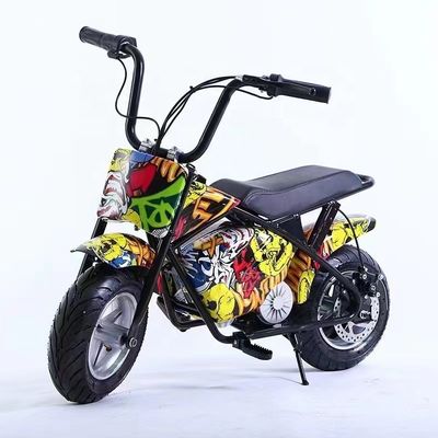 24V Battery Capacity Dis-brake Kids E-Motorcycle Electric Mini Bike for Sales Motocross