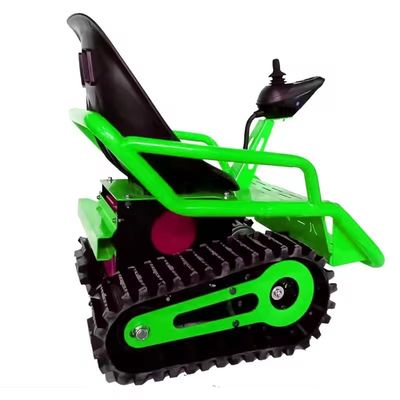 10-15° Grade Ability Mini Tank Electric Go Kart with Front Disc Rear Disc Brake System