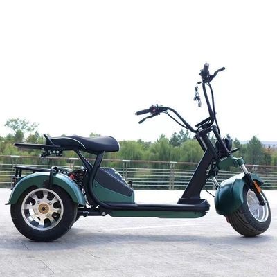 Unisex 2000w Citycoco Electric Scooter with 3 Wheels and 60-80km Range Per Charge