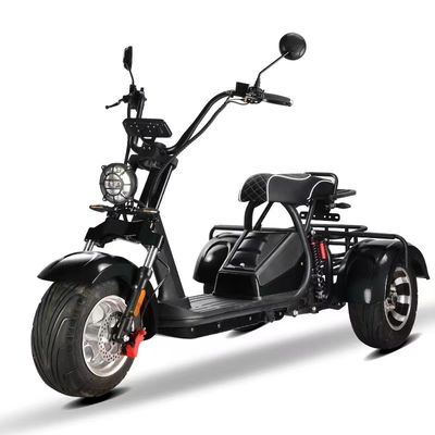 Unisex 2000w Citycoco Electric Scooter with 3 Wheels and 60-80km Range Per Charge