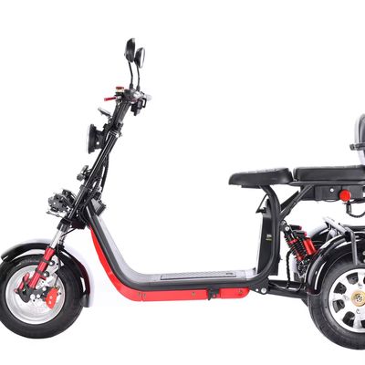 Citycoco 3 Wheel Electric Scooter 3000w 2000 Watt Citycoco Two Seater Wide Wheel Road