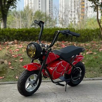 Kids Motorcycle 250W Electric Motorbike with Training Wheels and Customized Colors