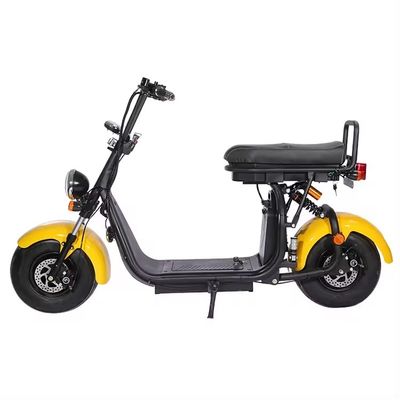 Electric Fat Tire Citycoco Scooter 1500w Motorcycle Chopper with Max Speed 41-50km/h