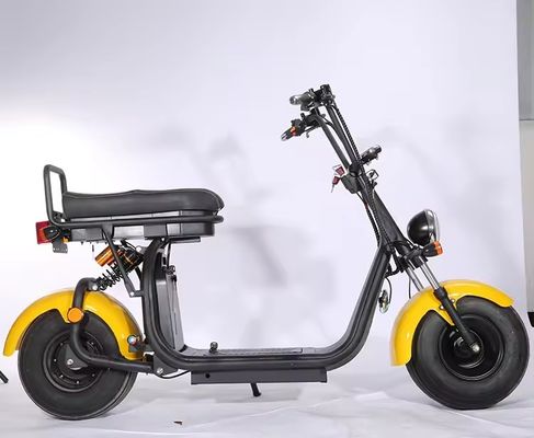 Electric Fat Tire Citycoco Scooter 1500w Motorcycle Chopper with Max Speed 41-50km/h