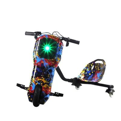 Cool Mini 36V 3 Wheel Electric Drifting Scooter with LED Lights and Aluminum Alloy Fork