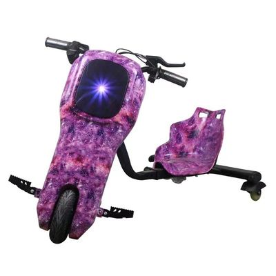 Cool Mini 36V 3 Wheel Electric Drifting Scooter with LED Lights and Aluminum Alloy Fork