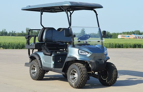 2024 Aotong 4 Seater 4 Wheel 72v Lead-acid Electric Golf Carts for Comfortable Riding