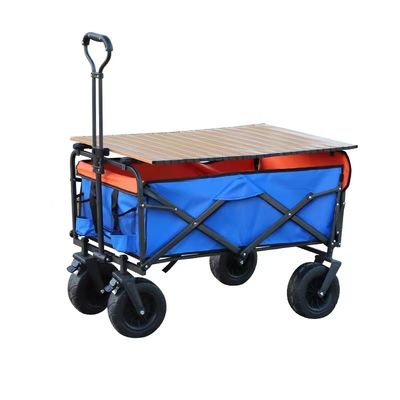 10cm Width Tire Beach Utility Cart Foldable for Tools and Trail Collapsible Folding