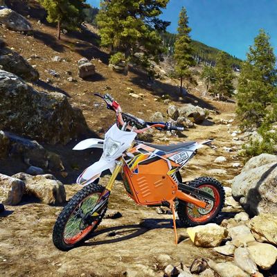 Aotong Motor Racing Moto Dirt Bike 2000w 60v Teen Electric Motorbike Colors Customized