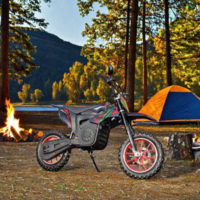 Electric Dirt Bike Motor E Bike 48V 15AH Lithium Battery Pedal Kit OFF-ROAD Motorcycle