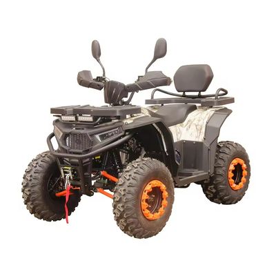 2WD Driving Type 1000W 4 Stroke Gas Cuatrimoto Quad Bike for Adults Backrest Included