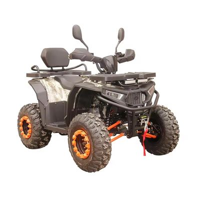 2WD Driving Type 1000W 4 Stroke Gas Cuatrimoto Quad Bike for Adults Backrest Included