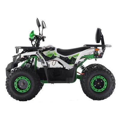 Disc Brake 1200W/1500W 60V Four Wheeler Electric ATV with Customized Colors Supported
