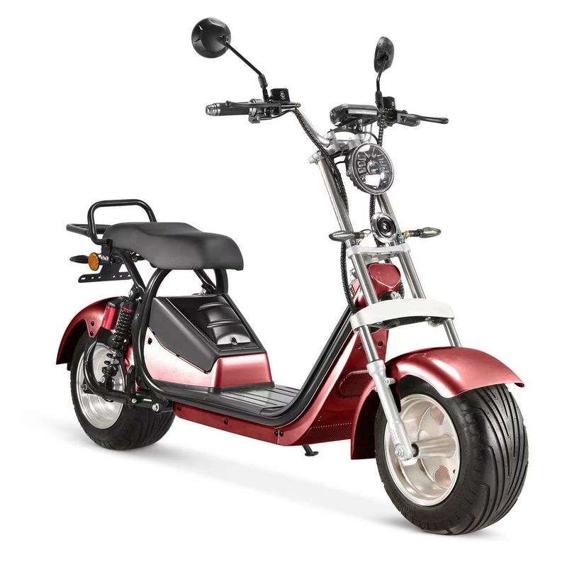 Customized Supported Colors 1500W Motor Power Fat Tire Electric Scooter for Citycoco