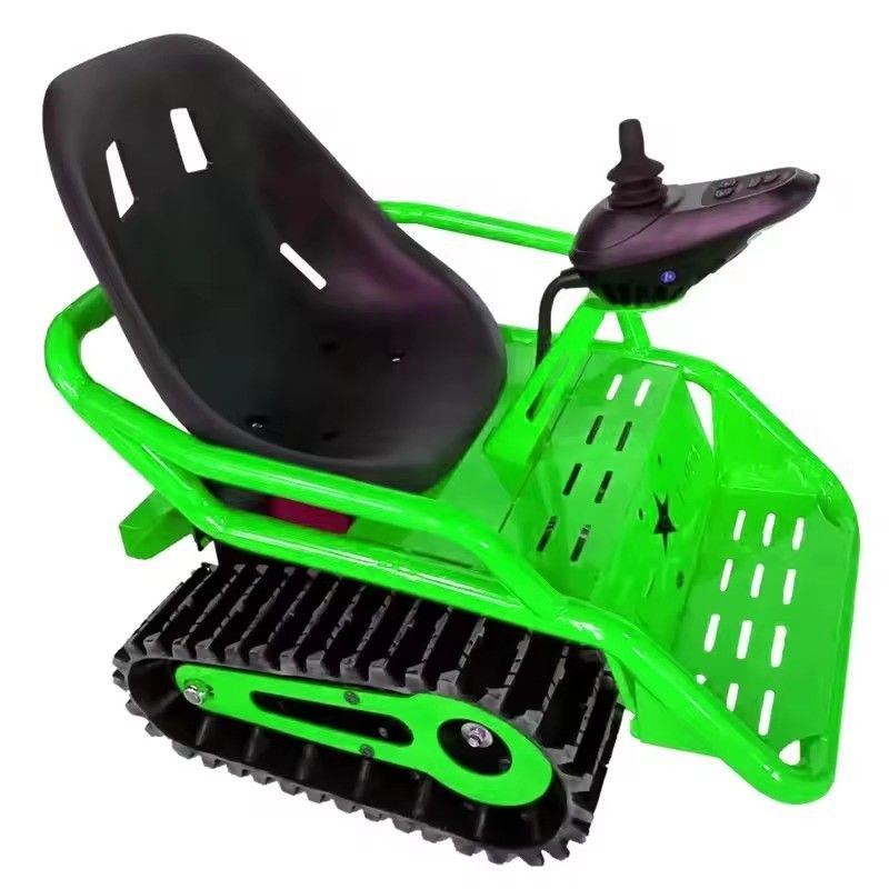 10-15° Grade Ability Mini Tank Electric Go Kart with Front Disc Rear Disc Brake System