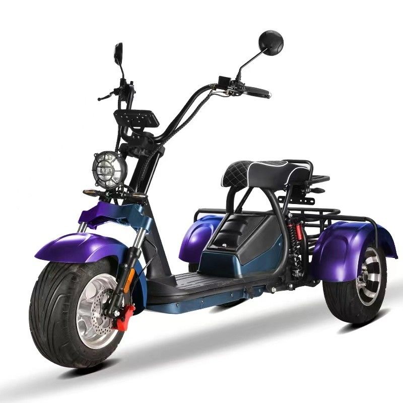 2000W EEC 60V 20AH Citycoco Electric Scooter Wide Tires and Customzied Colors Supported