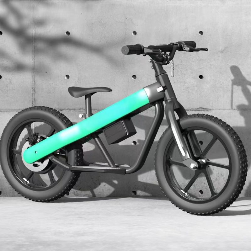 300W 24V BATTERY Kids Mini Electric Balance Bike with PNEUMATIC TIRE and 3 Speed Gears