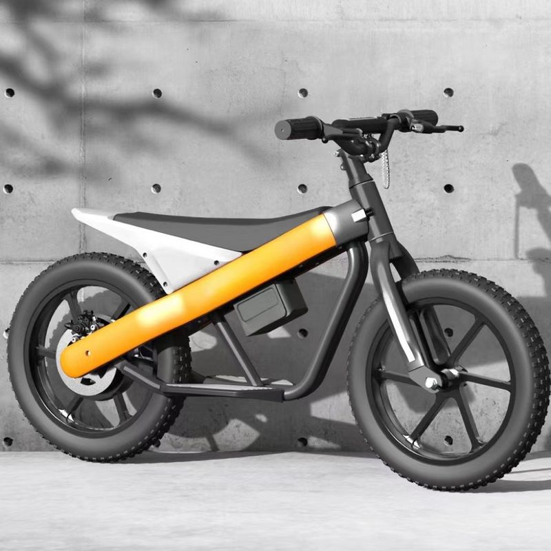 2024 Children's Outdoor Balance Bike with Disc Brake and 21V6AH Battery Capacity