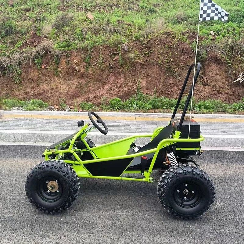 Snow and Sand Tracks 1000W Shaft Drive Go Kart Aotong Motor Electric Golf Buggy