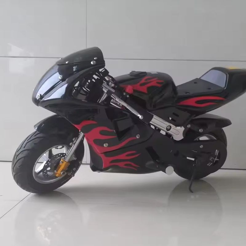 Aotong Motor 49CC 2 Stroke Moto Kids Pocket Bike Colors Customized Supported Brake DISC