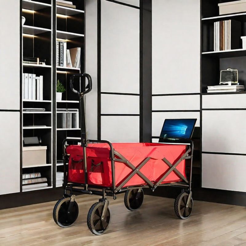 Customized Support Collapsible Outdoor Utility Wagon for Garden and Sports Adventures