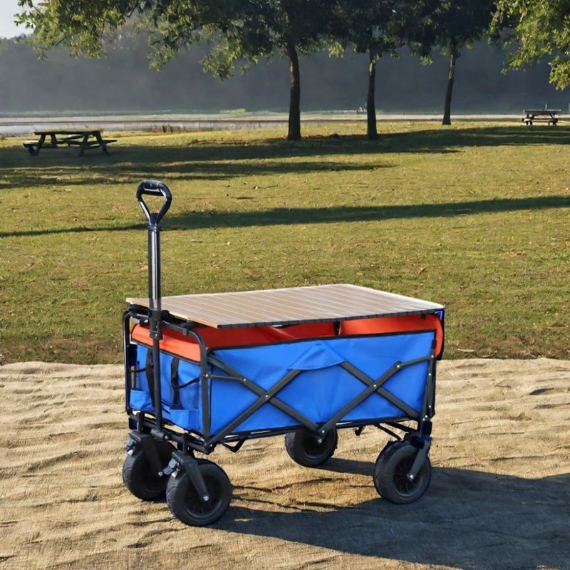 Aotong Motor Garden Wagon Canvas Folding for Four-wheel Folding Go Kart in Industrial