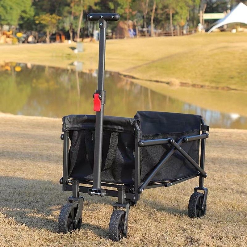 10cm Width Tire Beach Utility Cart Foldable for Tools and Trail Collapsible Folding