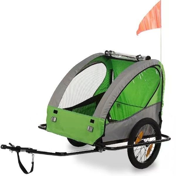 Large Dog Cat Bicycle Pram Pet Stroller Carrier with Foldable Design by Aotong Motor
