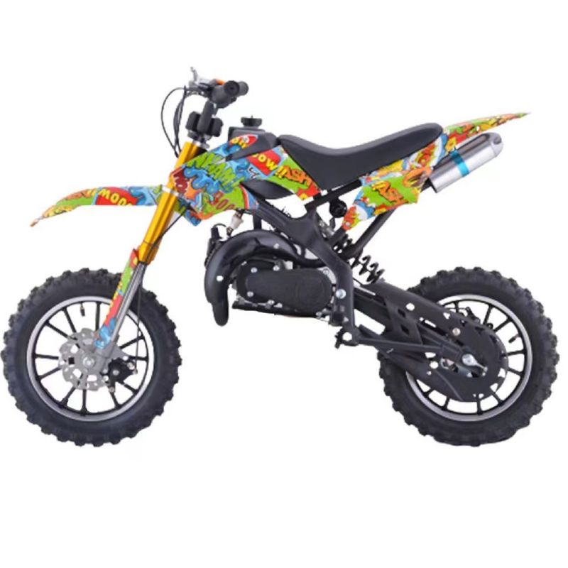 Affordable 49CC 50CC Dirt Bike Displacement Less Than 50CC and Customizable Colors
