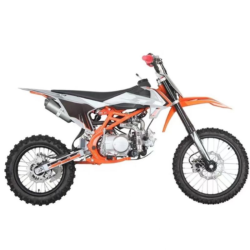 Customized Colors 4 Gear Fully Electric Off Road Dirt Bike with 100-200CC Displacement