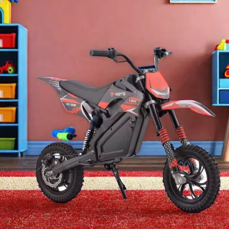 350W Electric Mini Dirt Bike Customizable Colors FRONT AND REAR MECHANICAL DISC BRAKE