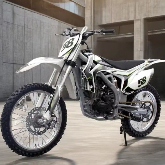 200-400CC Displacement Motocross 250cc Dirt Pit Bikes With Big Wheel And DISC Brake