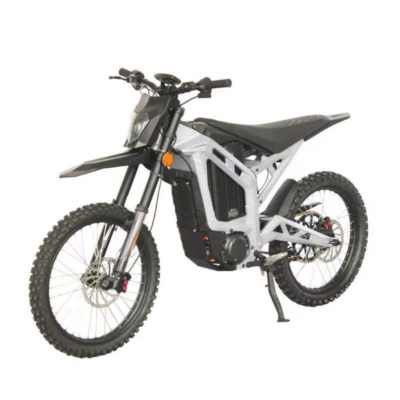 Front Light Off-road Electric Dirt Bike with 6000W Motor Power and Max. Speed 80km/h
