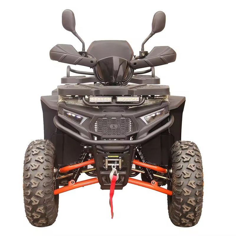 2WD Driving Type 1000W 4 Stroke Gas Cuatrimoto Quad Bike for Adults Backrest Included