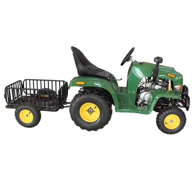 110cc Mini Tractor for Kids Customizable Colors Curb Weight 100-200kg Supported