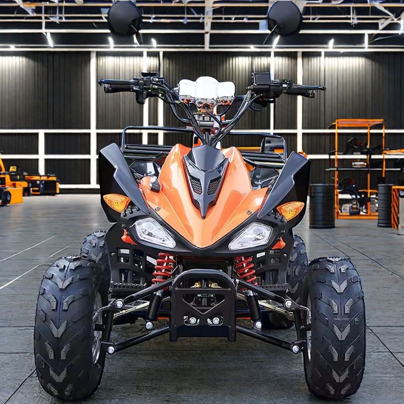 2WD 60V 1200W 1500W Electric 4 Wheeler with Shaft Drive Motor and Hydraulic Disk Brakes