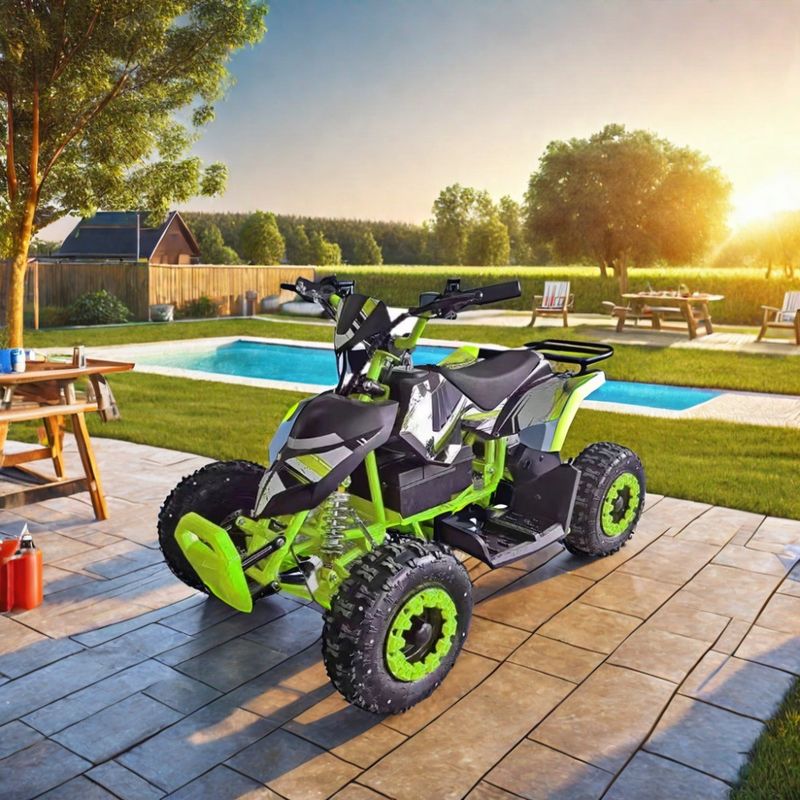 Electric Mini ATV Quad Bike for Kids 36V 500W Motor and 600-1000mm Wheelbase