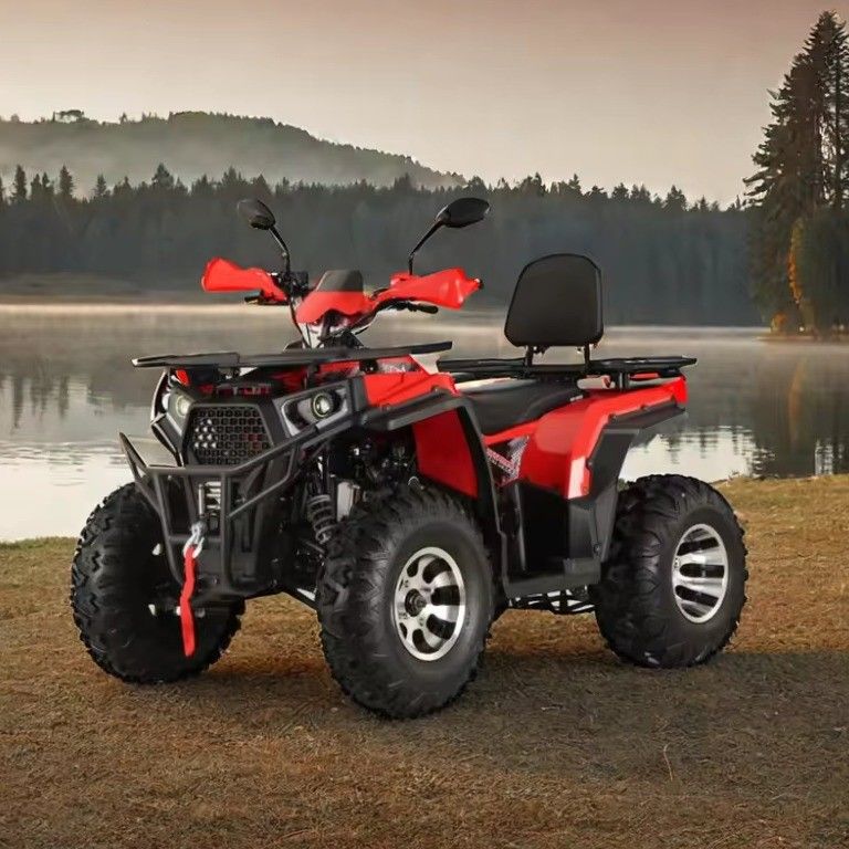 Off Road Ready 200cc ATV with Front disc Rear dsic Brake System Fuel Tank Capacity≤10L