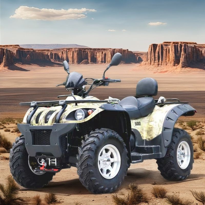 Powerful 500CC Engine 12V Voltage Atv 4*4 Quad for Adults Off Road UTV Motorcycle