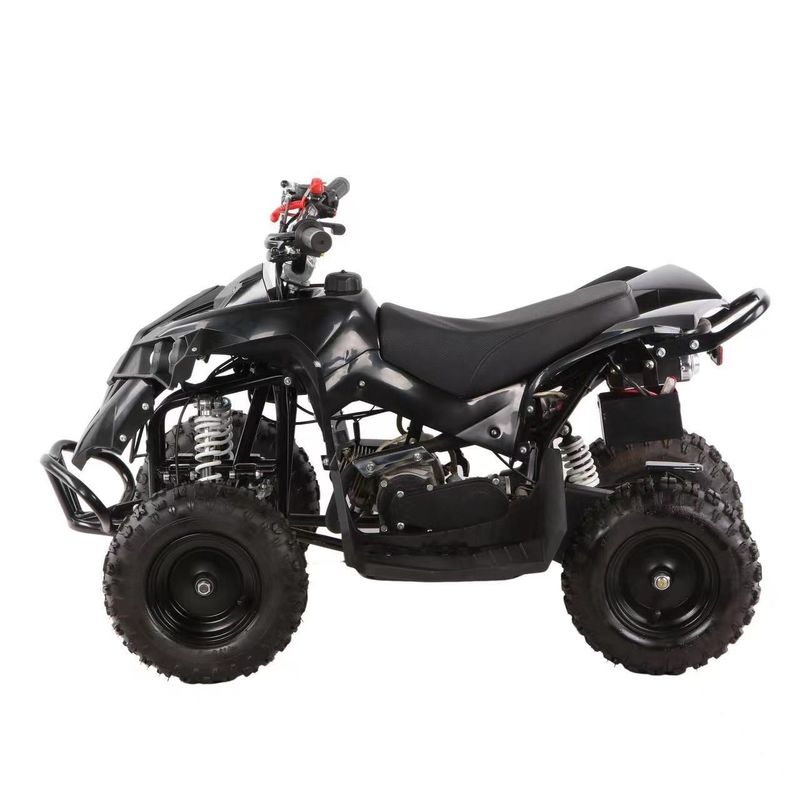 49CC 2 Stroke Aluminum Easy Pull Starter CE Approved Kids Quad Bike Tire Size 3.0-4